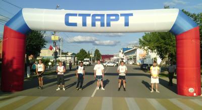 В Шилово прошла легкоатлетическая эстафета